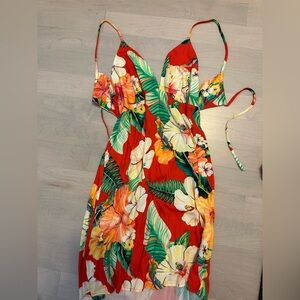 Floral mini dress NWT